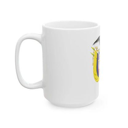 Coat of arms of Colombia 5 - White Coffee Mug-Go Mug Yourself