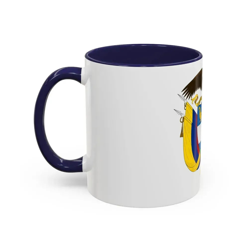 Coat of arms of Colombia - Accent Coffee Mug - Go Mug Yourself