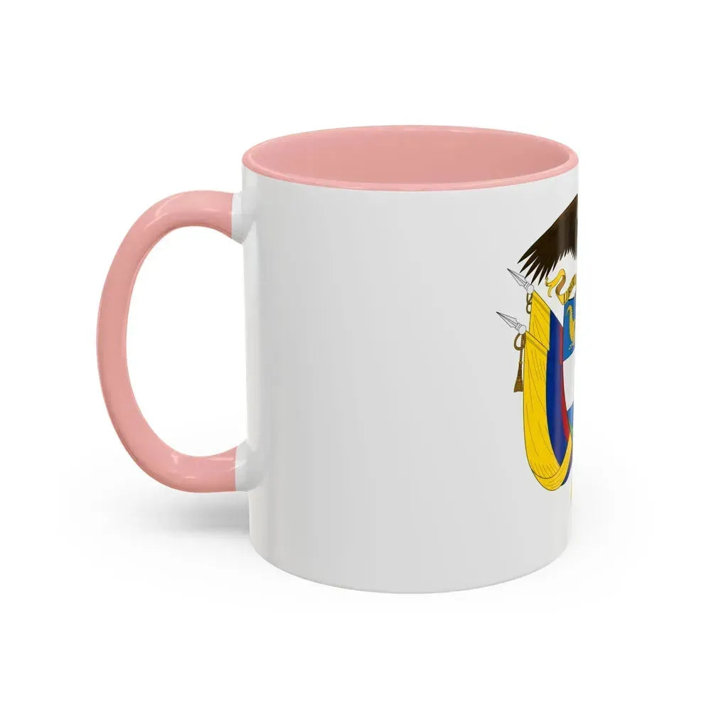 Coat of arms of Colombia - Accent Coffee Mug - Go Mug Yourself