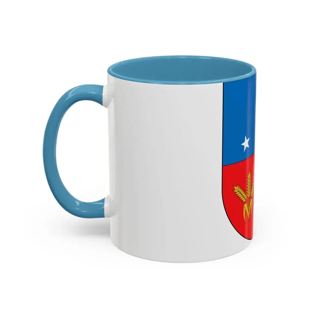 Coat of arms of Colonia Department - Accent Coffee Mug - Go Mug Yourself