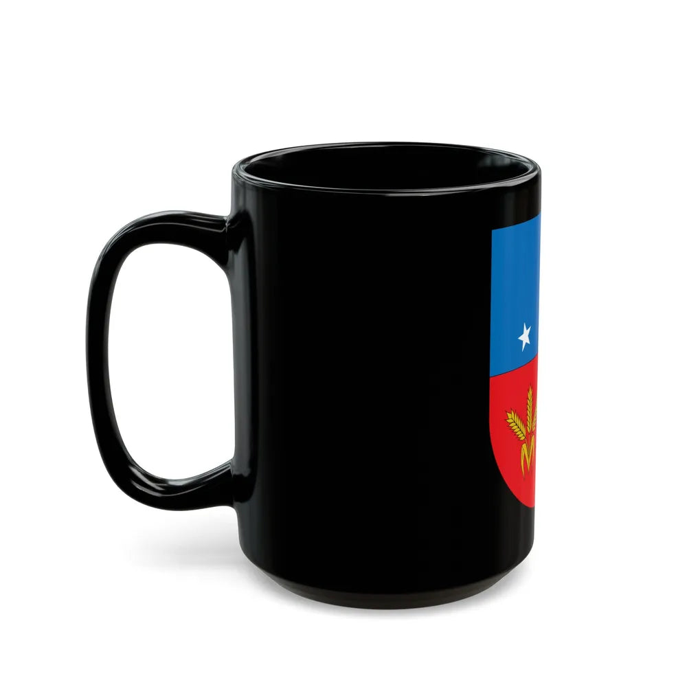 Coat of arms of Colonia Department - Black Coffee Mug-Go Mug Yourself