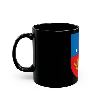 Coat of arms of Colonia Department - Black Coffee Mug-Go Mug Yourself