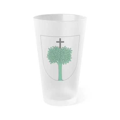 Coat of arms of Colonial Brazil - Frosted Pint Glass 16oz Default Title - Go Mug Yourself