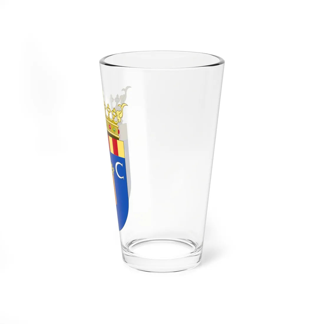 Coat of Arms of Comunidad de Calatayud (Spain) (Coat of Arms) Pint Glass 16oz - Go Mug Yourself