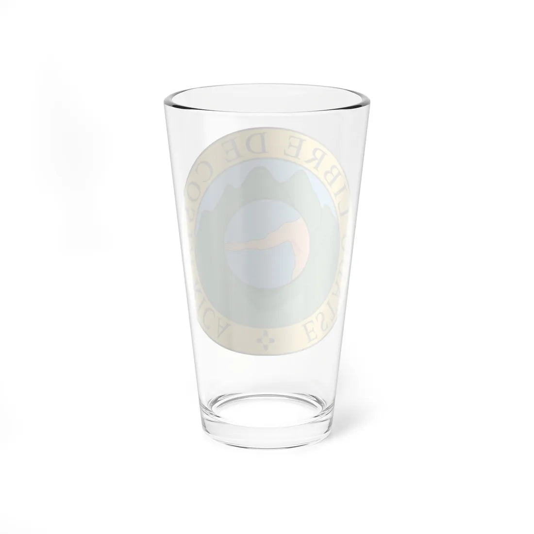Coat of arms of Costa Rica 1824-1840 and 1842-1848 (Costa Rica) (Coat of Arms) Pint Glass 16oz - Go Mug Yourself