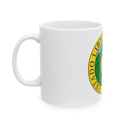 Coat of arms of Costa Rica (1824-1840 and 1842-1848) - White Coffee Mug - Go Mug Yourself