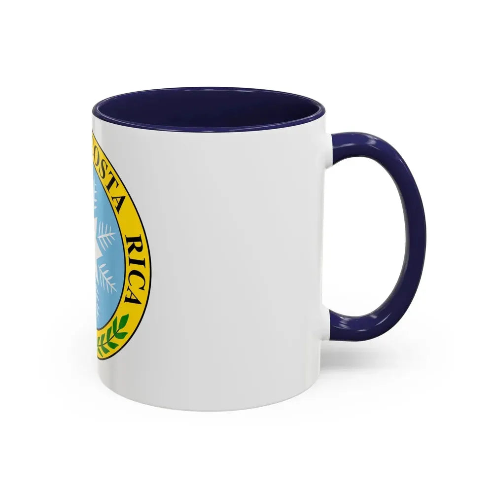Coat of arms of Costa Rica (1840-1842) - Accent Coffee Mug - Go Mug Yourself
