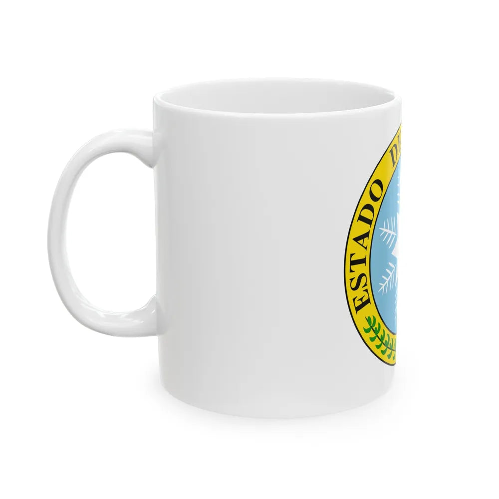 Coat of arms of Costa Rica (1840-1842) - White Coffee Mug-Go Mug Yourself