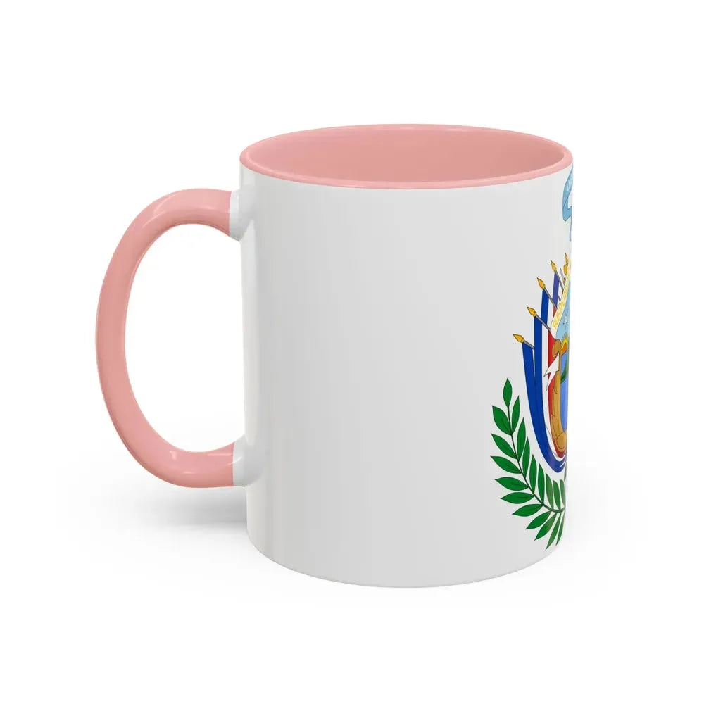 Coat of arms of Costa Rica (1848-1906) - Accent Coffee Mug - Go Mug Yourself
