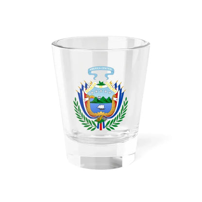 Coat of arms of Costa Rica (1848-1906) - Shot Glass 1.5oz 1.5oz - Go Mug Yourself