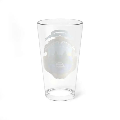 Coat of arms of Costa Rica (1906-1964) - Pint Glass 16oz - Go Mug Yourself
