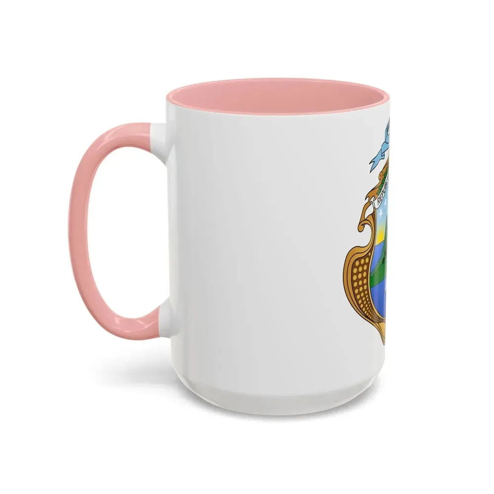 Coat of arms of Costa Rica (1964-1998) - Accent Coffee Mug - Go Mug Yourself