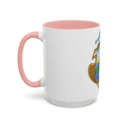 Coat of arms of Costa Rica (1964-1998) - Accent Coffee Mug - Go Mug Yourself