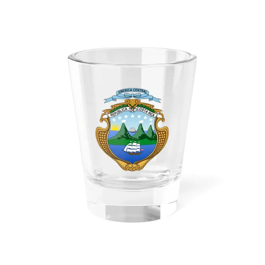 Coat of arms of Costa Rica - Shot Glass 1.5oz 1.5oz - Go Mug Yourself