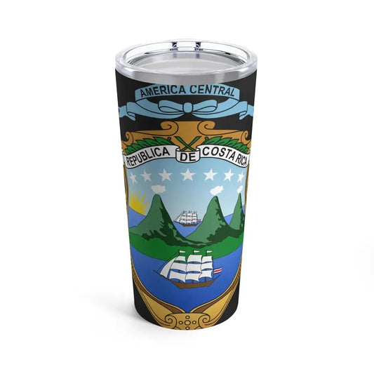 Coat of arms of Costa Rica - Tumbler 20oz 20oz - Go Mug Yourself