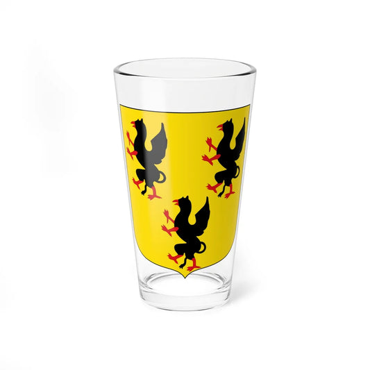 Coat of arms of Crimean Khanate (Algeria) (Coat of Arms) Pint Glass 16oz 16oz - Go Mug Yourself