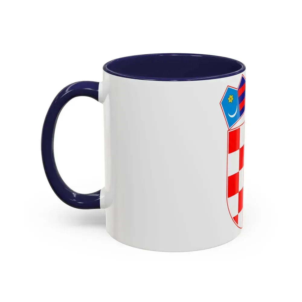 Coat of arms of Croatia - Accent Coffee Mug - Go Mug Yourself