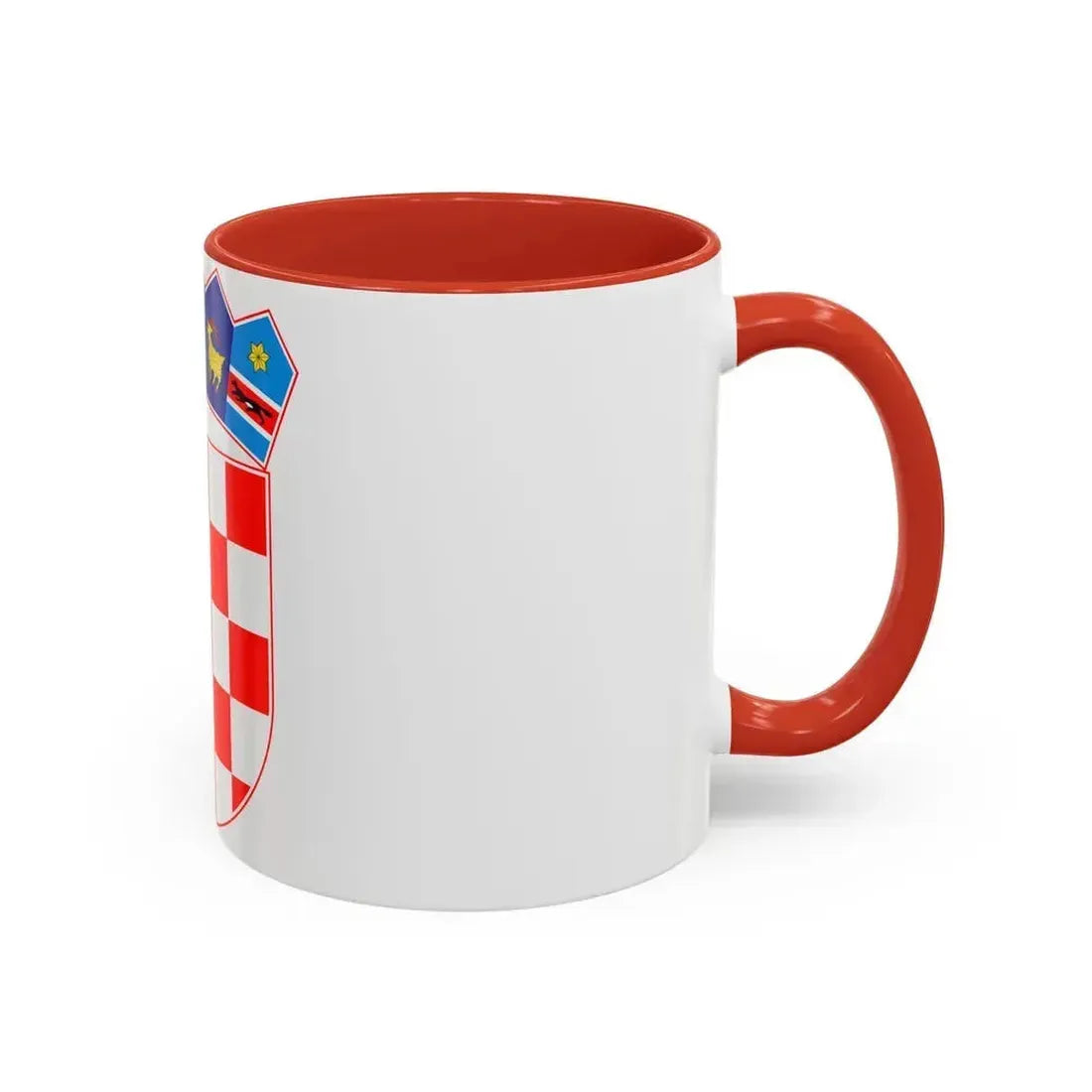 Coat of arms of Croatia - Accent Coffee Mug - Go Mug Yourself