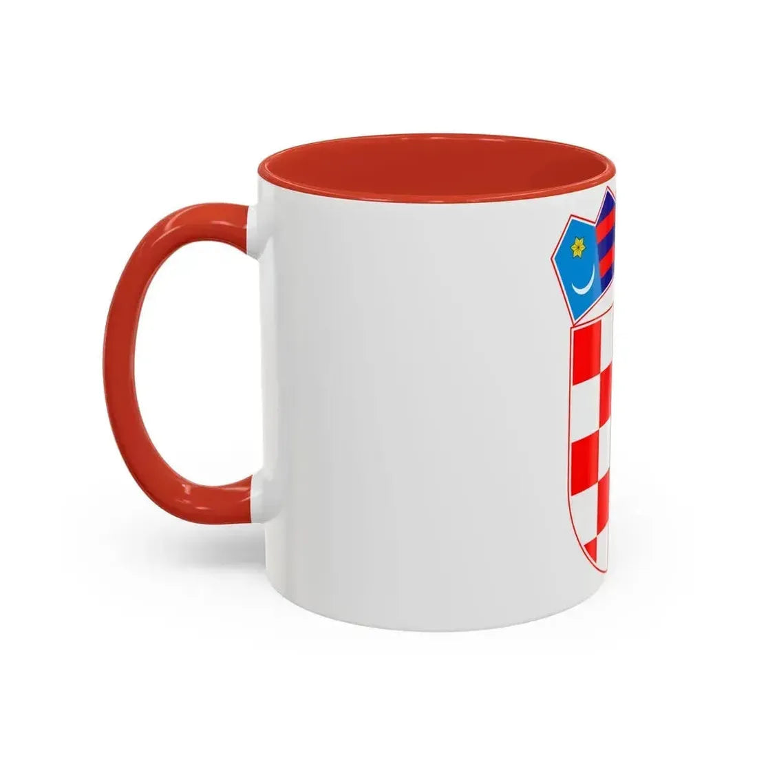 Coat of arms of Croatia - Accent Coffee Mug - Go Mug Yourself