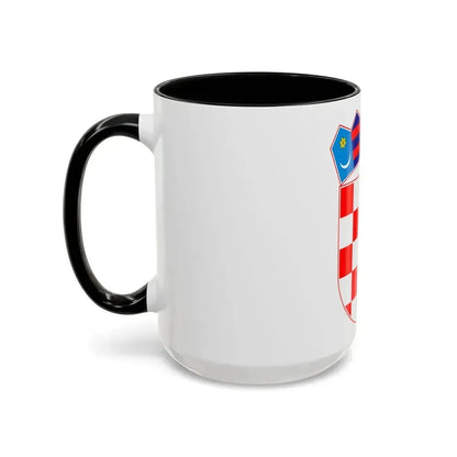 Coat of arms of Croatia - Accent Coffee Mug - Go Mug Yourself