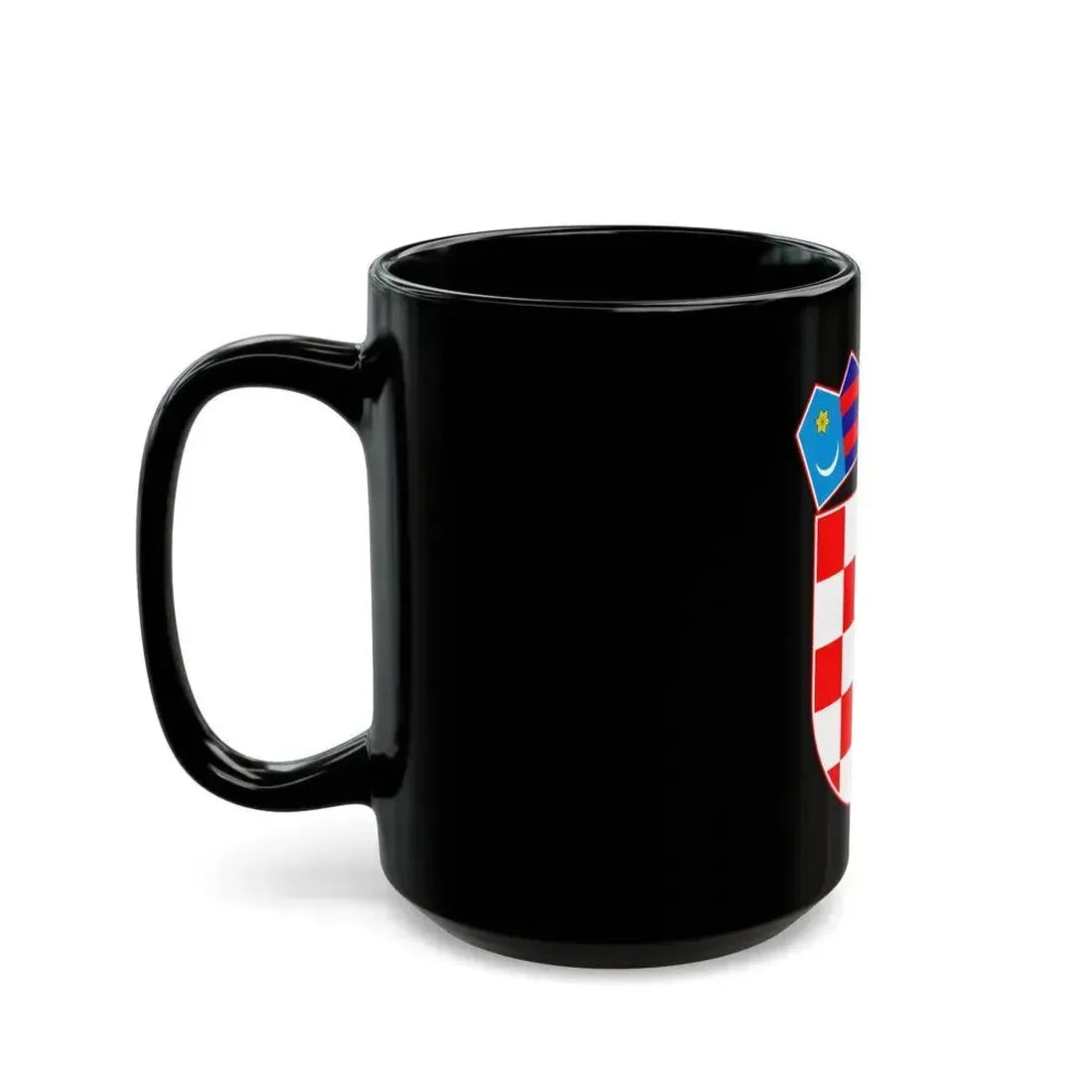 Coat of arms of Croatia - Black Coffee Mug - Go Mug Yourself