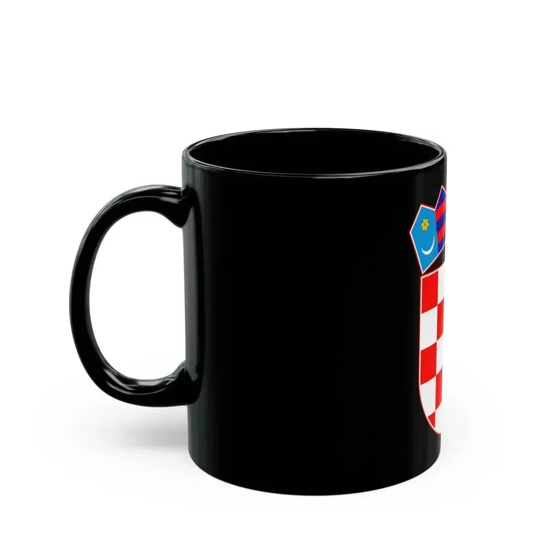 Coat of arms of Croatia - Black Coffee Mug - Go Mug Yourself