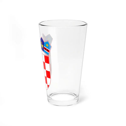 Coat of arms of Croatia - Pint Glass 16oz-Go Mug Yourself