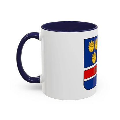 Coat of arms of Croatia (State of Slovenes, Croats and Serbs) - Accent Coffee Mug - Go Mug Yourself