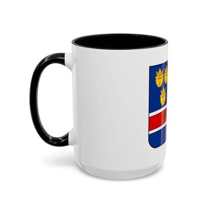 Coat of arms of Croatia (State of Slovenes, Croats and Serbs) - Accent Coffee Mug - Go Mug Yourself