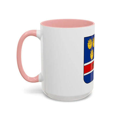 Coat of arms of Croatia (State of Slovenes, Croats and Serbs) - Accent Coffee Mug - Go Mug Yourself