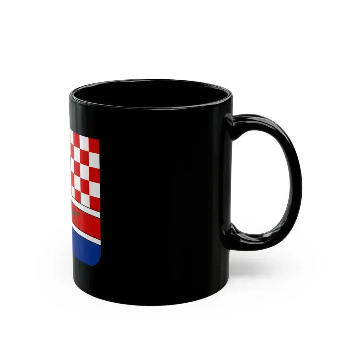 Coat of arms of Croatia (State of Slovenes, Croats and Serbs) - Black Coffee Mug - Go Mug Yourself
