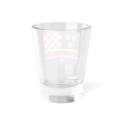 Coat of arms of Croatia (State of Slovenes, Croats and Serbs) - Shot Glass 1.5oz - Go Mug Yourself