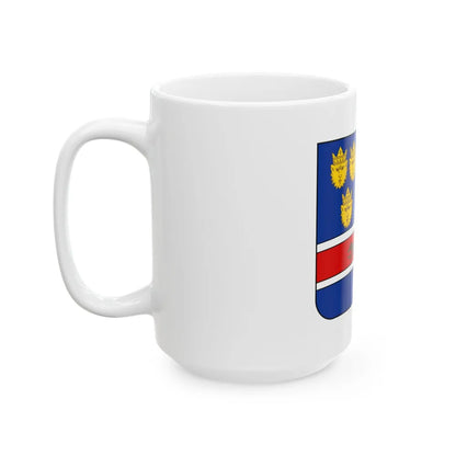 Coat of arms of Croatia (State of Slovenes, Croats and Serbs) - White Coffee Mug-Go Mug Yourself