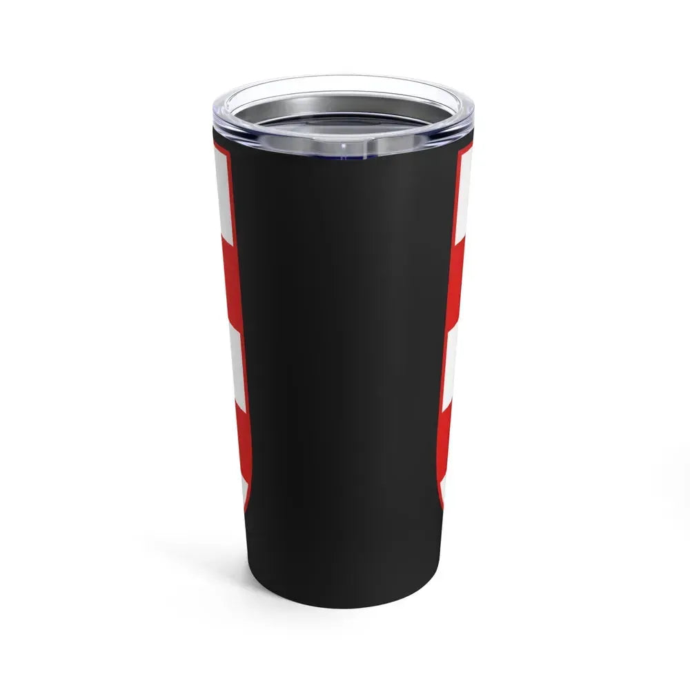 Coat of arms of Croatia (white chequy) - Tumbler 20oz - Go Mug Yourself