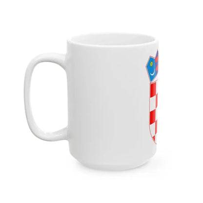 Coat of arms of Croatia - White Coffee Mug - Go Mug Yourself