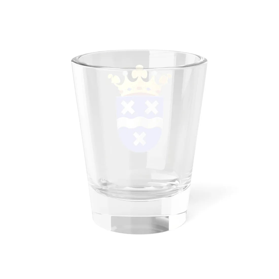 Coat of arms of Cromstrijen (Netherlands) (Coat of Arms) Shot Glass 1.5oz - Go Mug Yourself
