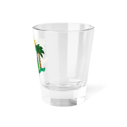 Coat of arms of Côte dIvoire 1997-2001 variant (Coat of Arms) Shot Glass 1.5oz - Go Mug Yourself