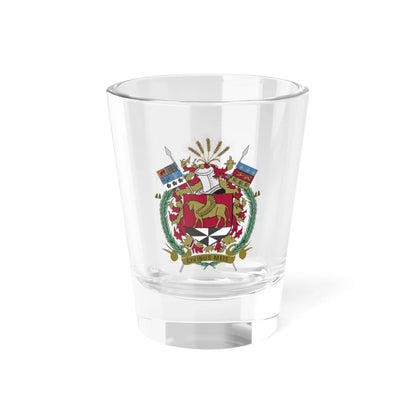 Coat of arms of Côte Saint-Luc (Canada) (Coat of Arms) Shot Glass 1.5oz 1.5oz - Go Mug Yourself