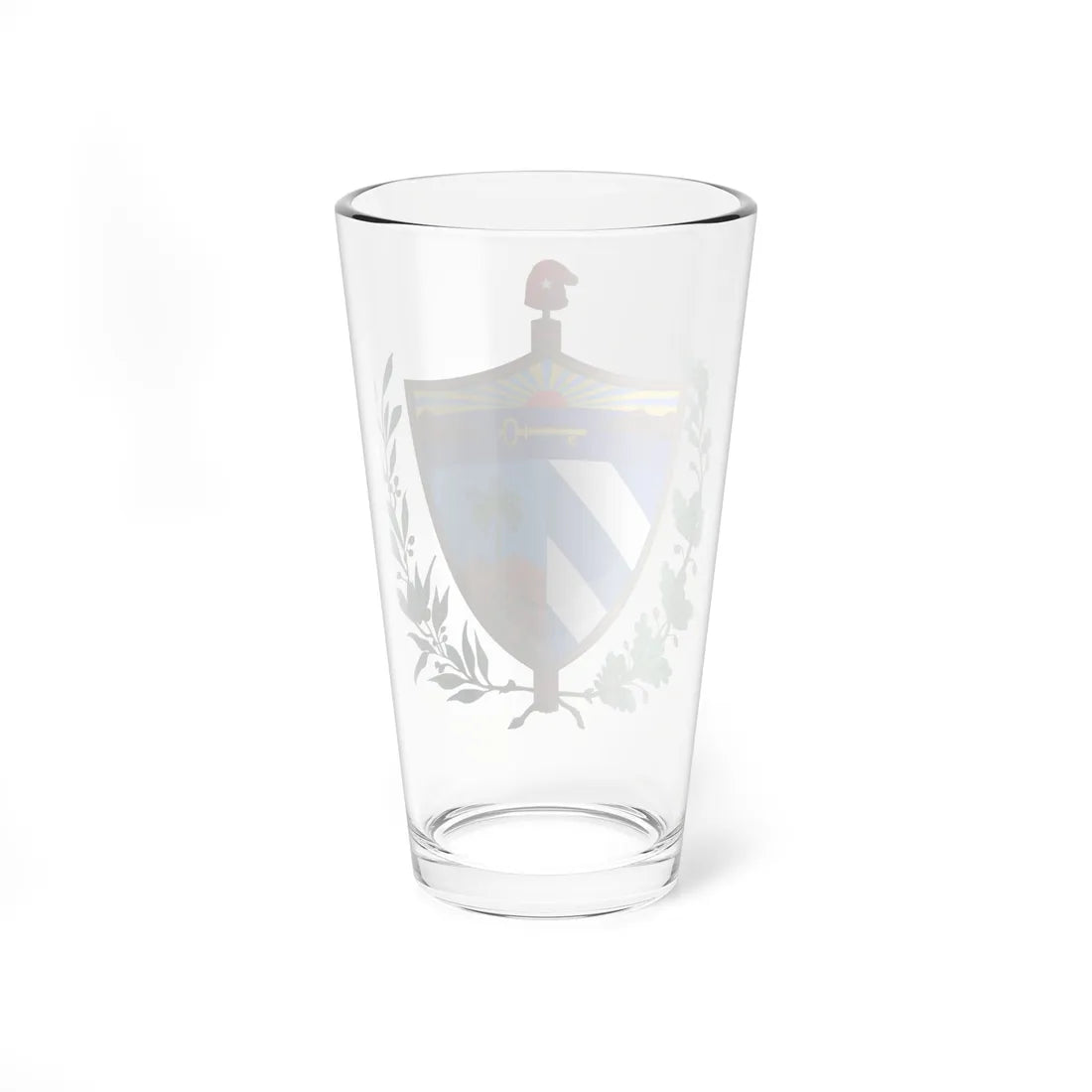 Coat of arms of Cuba 1902-1959 (Cuba) (Coat of Arms) Pint Glass 16oz - Go Mug Yourself