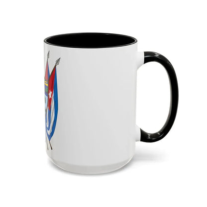 Coat of arms of Cuba (19th century) - Accent Coffee Mug - Go Mug Yourself
