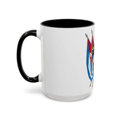 Coat of arms of Cuba (19th century) - Accent Coffee Mug - Go Mug Yourself
