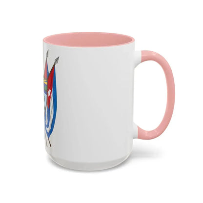 Coat of arms of Cuba (19th century) - Accent Coffee Mug - Go Mug Yourself