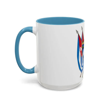 Coat of arms of Cuba (19th century) - Accent Coffee Mug - Go Mug Yourself