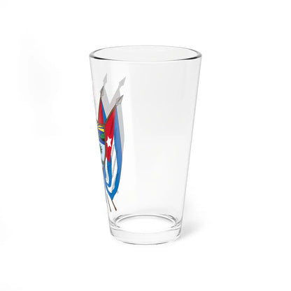 Coat of arms of Cuba 19th century (Cuba) (Coat of Arms) Pint Glass 16oz - Go Mug Yourself