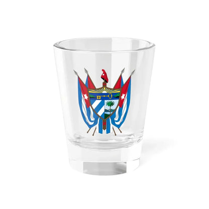 Coat of arms of Cuba (19th century) - Shot Glass 1.5oz 1.5oz - Go Mug Yourself