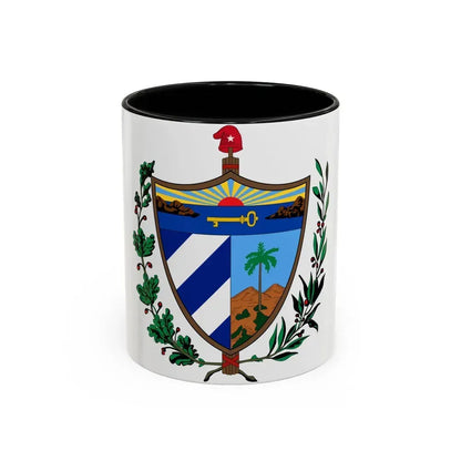 Coat of arms of Cuba - Accent Coffee Mug 11oz Black - Go Mug Yourself