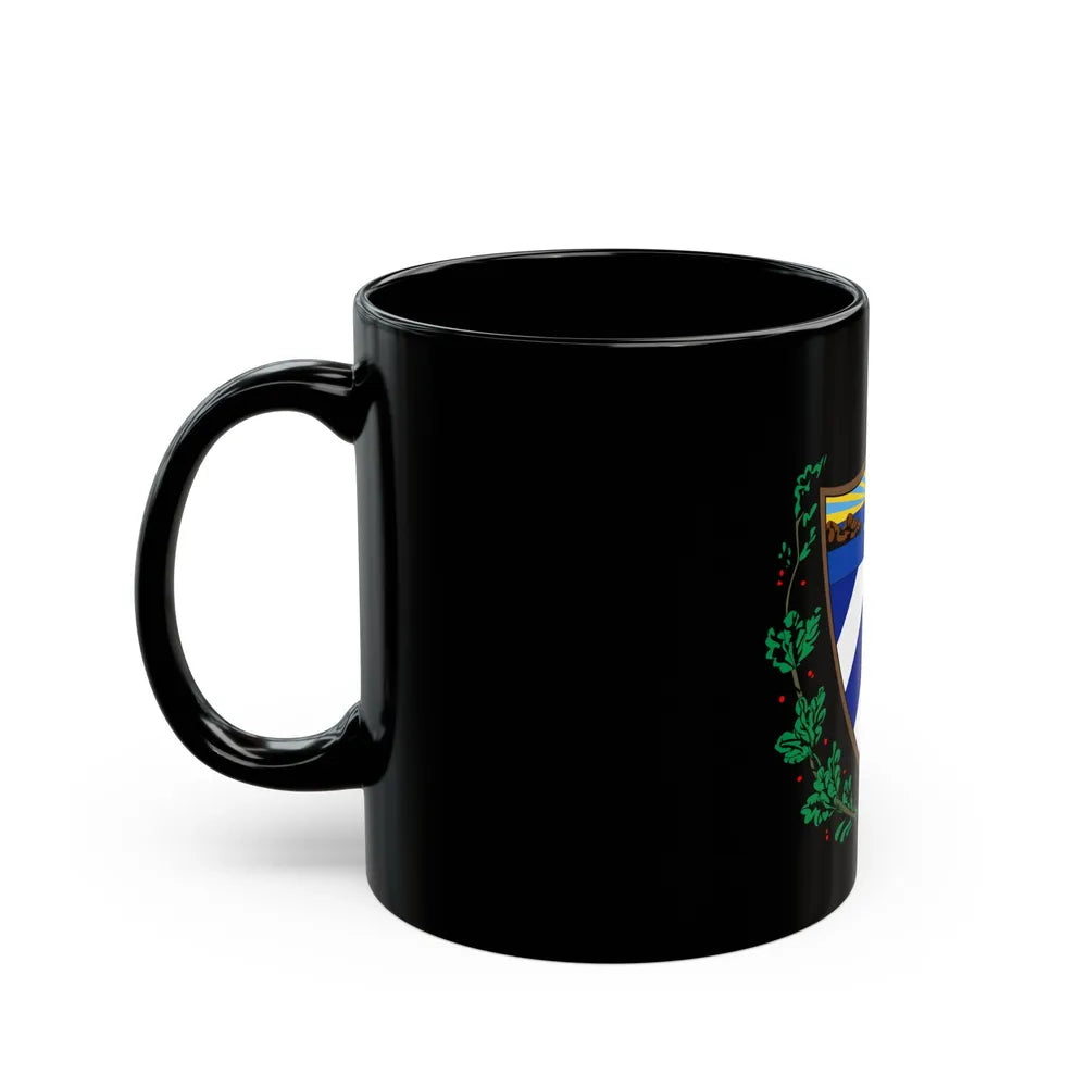 Coat of arms of Cuba - Black Coffee Mug-Go Mug Yourself