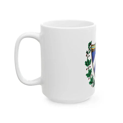 Coat of arms of Cuba - White Coffee Mug - Go Mug Yourself