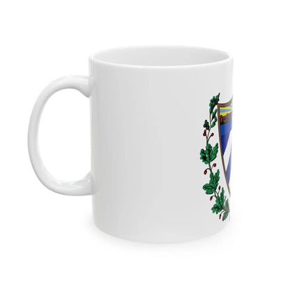 Coat of arms of Cuba - White Coffee Mug-Go Mug Yourself