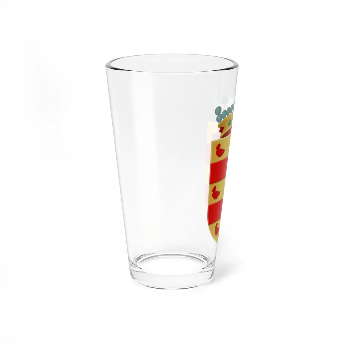 Coat of arms of Cuijk (Netherlands) (Coat of Arms) Pint Glass 16oz - Go Mug Yourself
